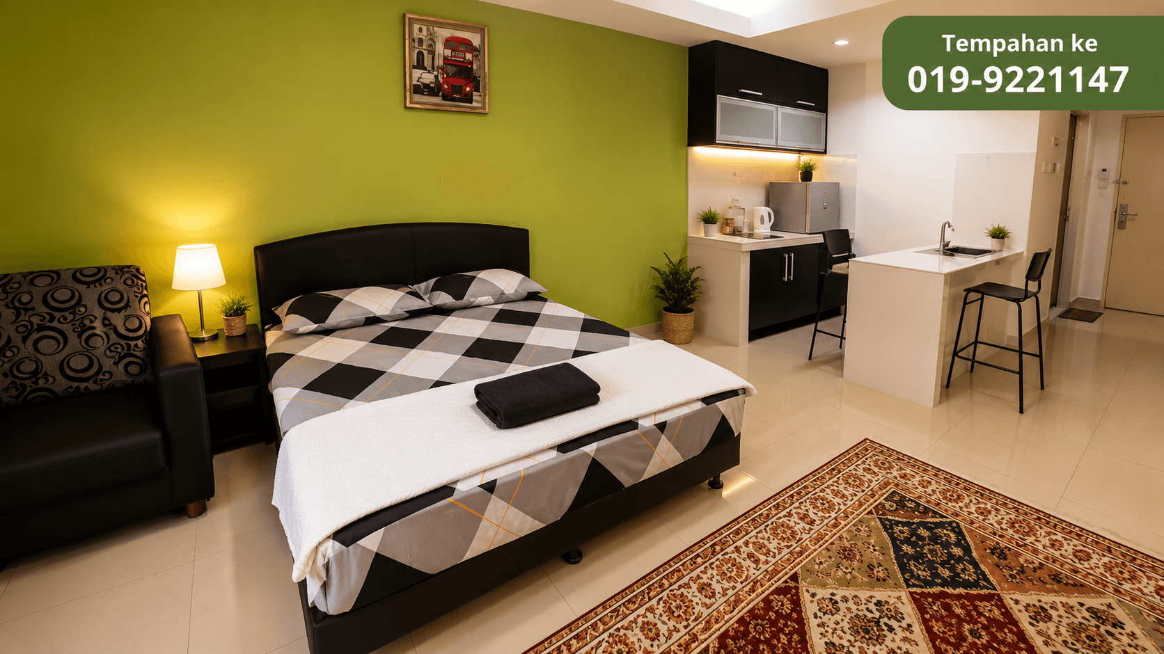 Studio 2 Single Bed