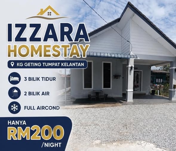 Izzara Homestay Kg Geting Tumpat