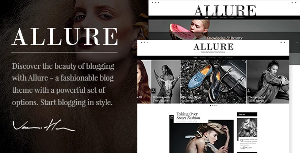 Allure – Beauty & Fashion Blog WordPress Theme