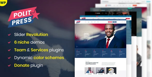 Politpress – Multipurpose Political WordPress theme