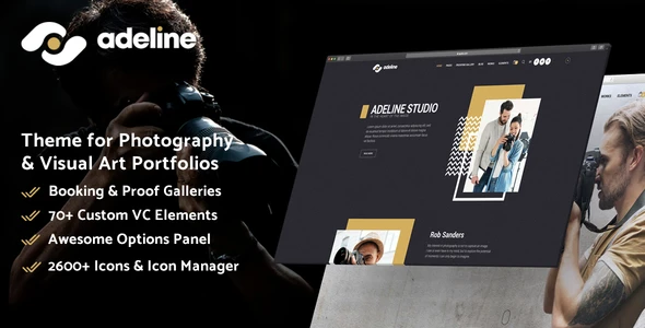 Adeline – Photography Portfolio Theme