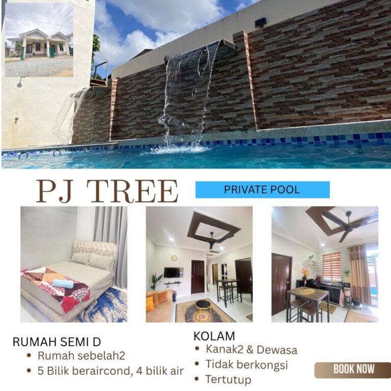 PJ Tree Homestay ( Private Pool), Kubang Kerian Kota Bharu